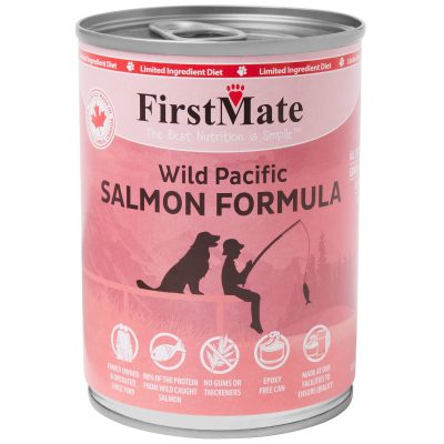 Firstmate Salmon Formula Limited Ingredient Grain-Free Canned Dog Food, 12.2-oz, case of 12