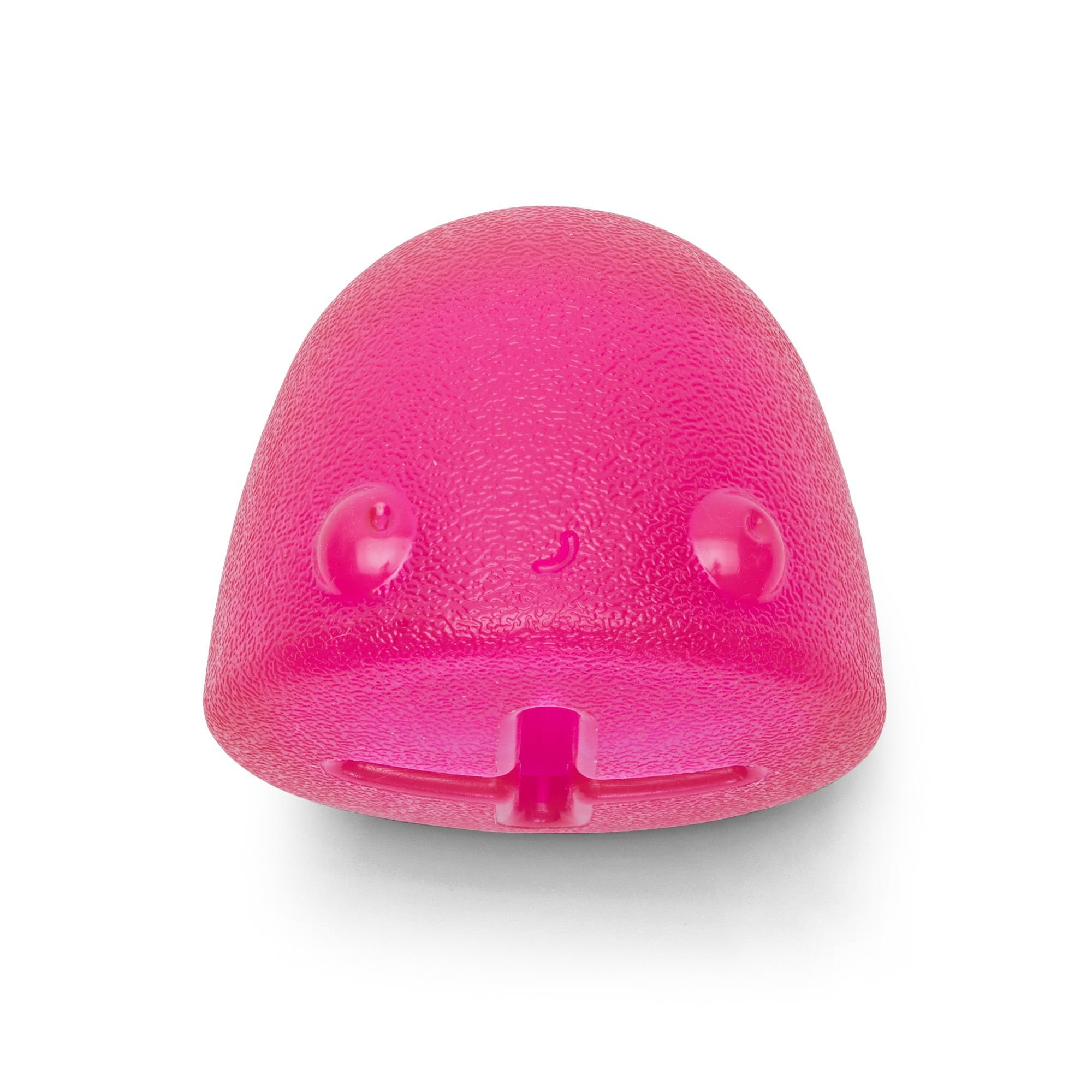 BARK Super Chewer Treats n' Sweets Gumdrop Tough Treat Dispensing Dog Toy, Pink, Small
