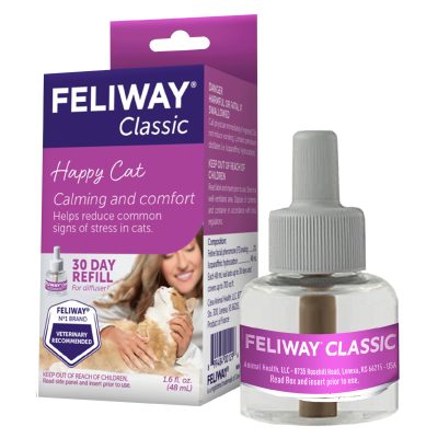 Feliway Classic Calming Pheromone Diffuser Refill for Cats, 30 day, 1 count