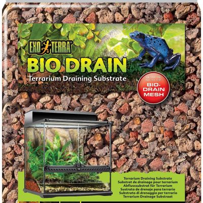 Exo Terra Bio Drain Terrarium Draining Reptile Substrate, 4.4-lb bag