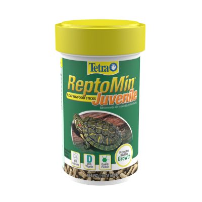 Tetra ReptoMin Juvenile Floating Sticks Turtle & Amphibian Food, 0.92-oz jar