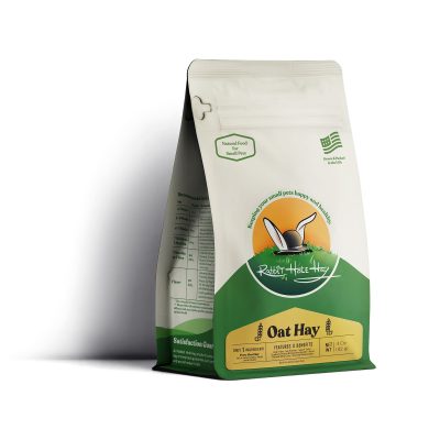 Rabbit Hole Hay Ultra Premium Hand-Packed Oat Hay for Small Pets, 4-oz bag