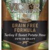 VICTOR Grain-Free Turkey & Sweet Potato Stew Cuts Wet Dog Food or Topper, 13.2-oz, case of 12 - image 1