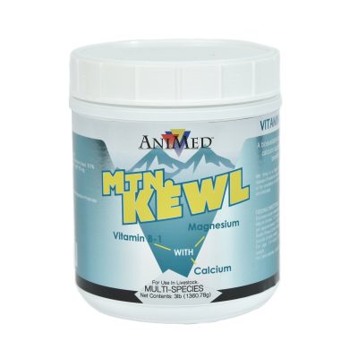 AniMed Mtn. Kewl Vitamins & Minerals Calming Powder Horse Supplement, 3-lb tub
