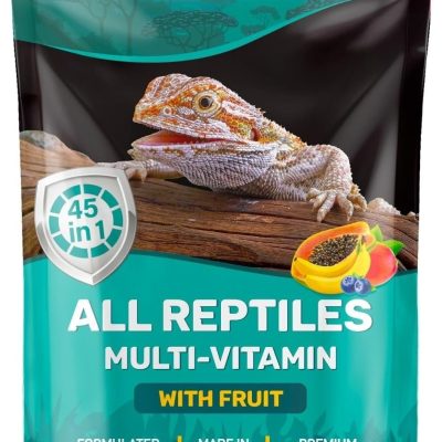 Gargeer Fruit Blend Reptile & Amphibian Multi-Vitamin Premium Powder Supplement, 4-oz bag