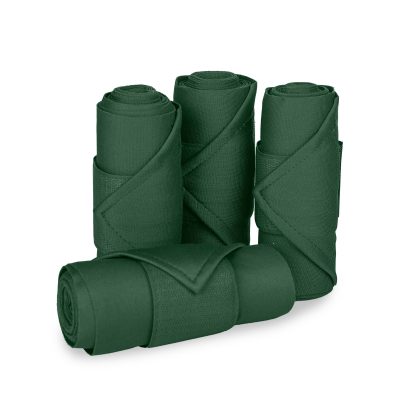 Equi-Essentials Poly Standing Horse Leg Wraps, Hunter Green, 5-in x 12-ft
