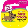 Scoochie Pet Super Scooch Braided Rope Dumbbell Squeaky Dog Tug Toy, Small - image 5