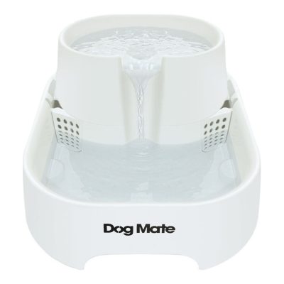 Dog Mate Large Fresh Water Plastic Dog & Cat Fountain, 192-oz