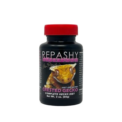 Repashy Superfoods Crested Gecko Complete Gecko Diet Reptile Food, 3-oz bottle