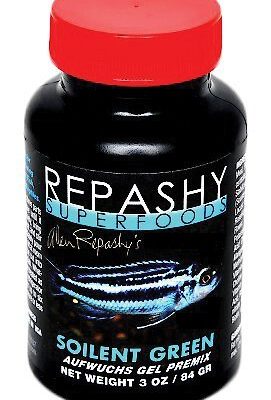 Repashy Superfoods Soilent Green Gel Premix Fish, Amphibian & Reptile Food, 3-oz bottle