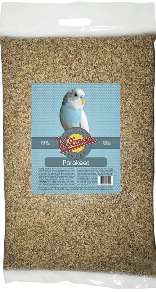 Volkman Avian Science Super Parakeet Bird Food, 20-lb