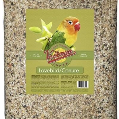 Volkman Avian Science Super Lovebird & Conure Bird Food, 20-lb