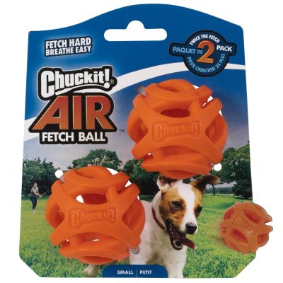 Chuckit! Air Fetch Ball 2-Pack Dog Toy, Small