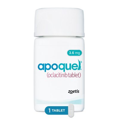 Apoquel (oclacitinib) TABLETS for Dogs, 3.6-mg, 1 tablet