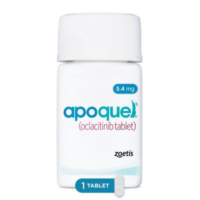 Apoquel (oclacitinib) TABLETS for Dogs, 5.4-mg, 1 tablet