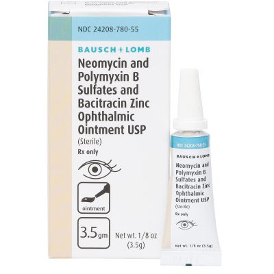 Neo-Poly-Bac (Generic) Ophthalmic Ointment for Dogs, Cats & Horses, 3.5-g