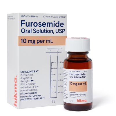 Furosemide (Generic) Oral Solution for Dogs, 10 mg/mL, 60 mL