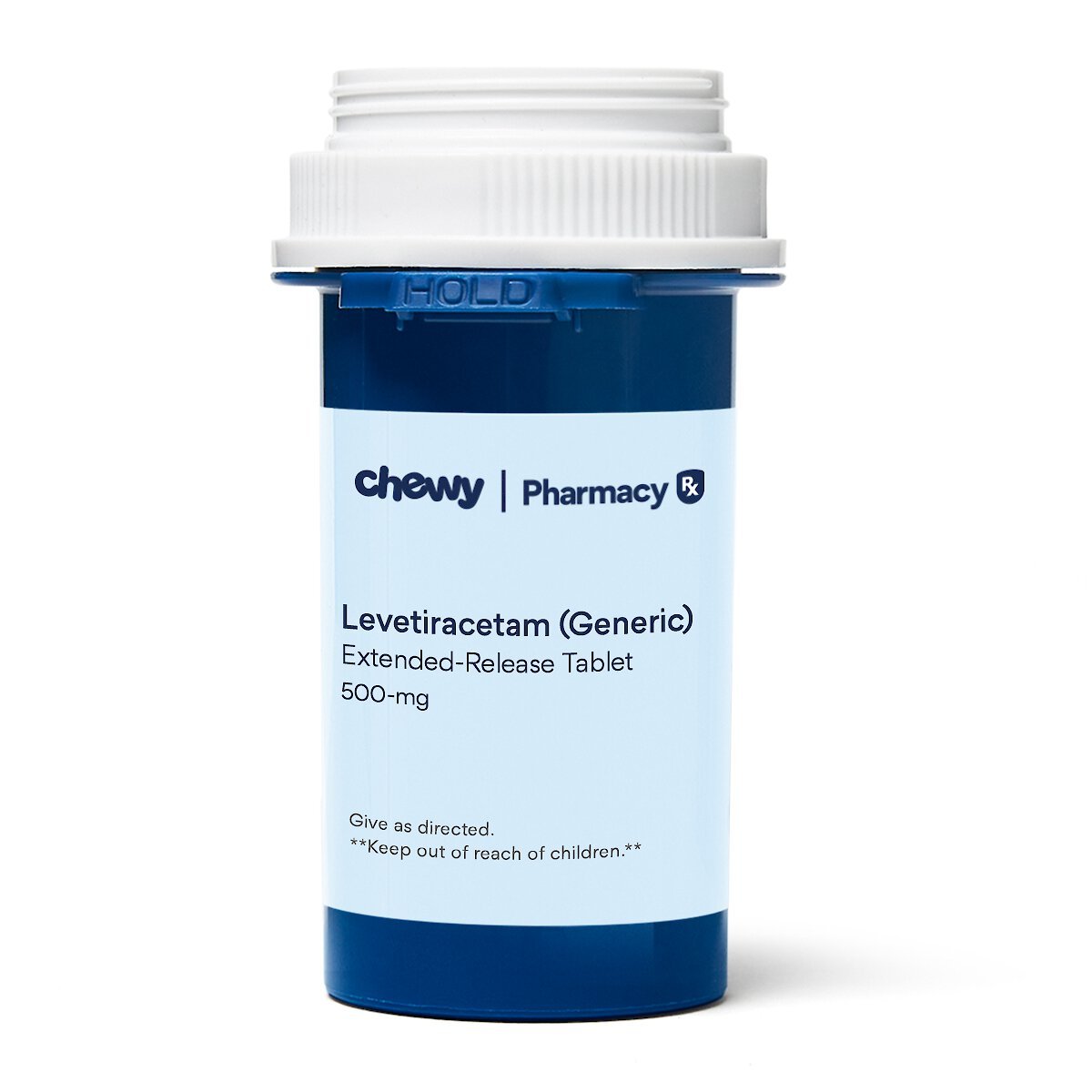 Levetiracetam (Generic) Extended-Release Tablets, 500-mg, 1 tablet