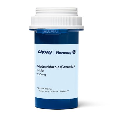 Metronidazole (Generic) Tablets, 250-mg, 1 tablet