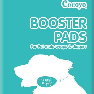 COCOYO Side Leak-Proof Booster Dog Training Pads, X-Small/Small,100 Count