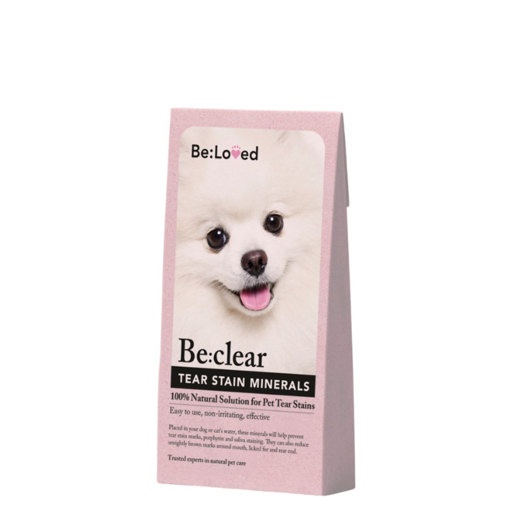 Be:Loved Be:clear Natural Tear Stain Removal Supplement for Dogs & Cats, 200-g