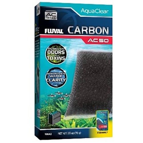 Fluval Carbon for AC50 Aquarium Power Filter, 2.5-oz