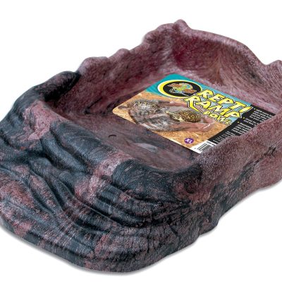 Zoo Med Repti Ramp Bowl Reptile Feeder, Color Varies, X-Large