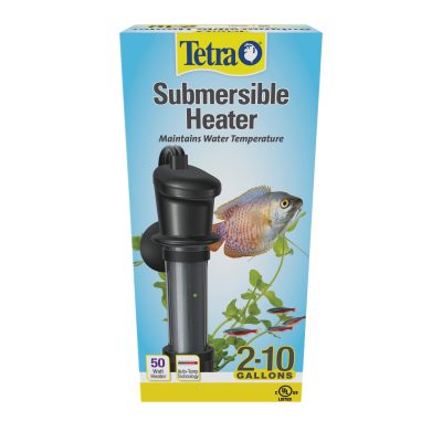 Tetra HT10 Submersible Aquarium Heater & Electronic Thermostat, 50-watt