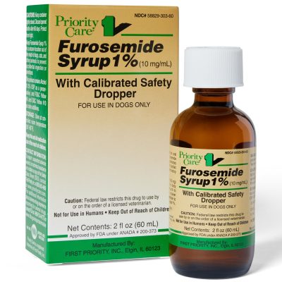 Furosemide (Generic) Syrup for Dogs, 10 mg/mL, 60 mL
