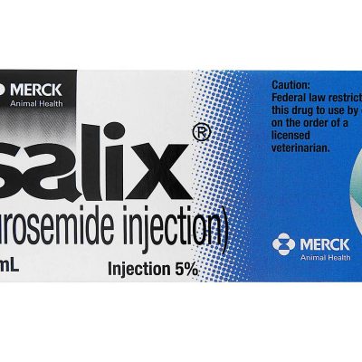 Salix (Furosemide) Injectable for Dogs, Cats & Horses, 50 mg/mL, 50mL