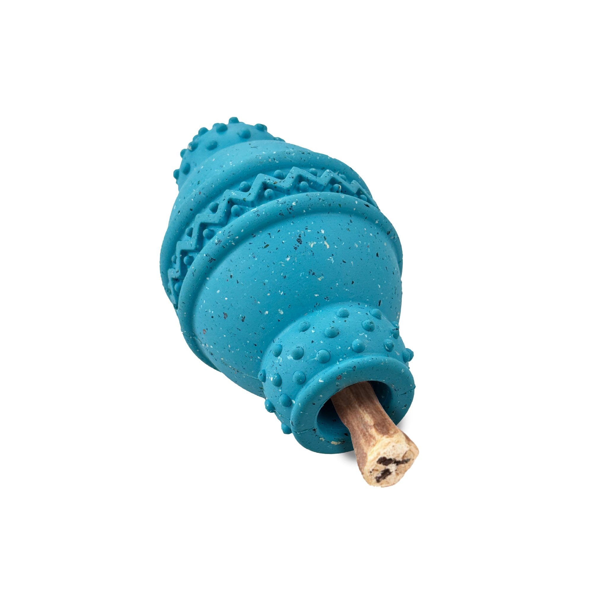 Arlee Home & Pet Max Fusion Made with Nike Grind Cannon Treat Dispensing Dog Toy, Blue, Medium