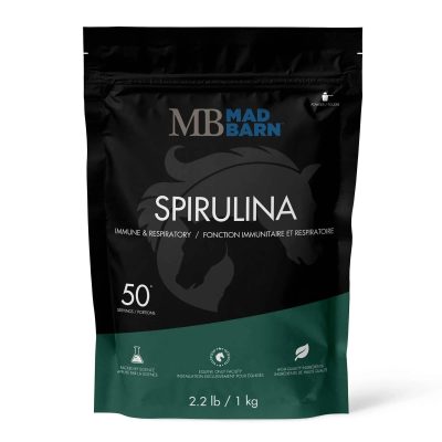 Mad Barn Spirulina Immune & Respiratory Support Horse Powder Supplement, 2.2-lb bag