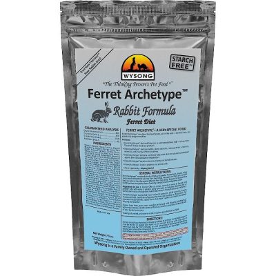 Wysong Archetype Raw Rabbit Diet Freeze-Dried Ferret Food, 7.5-oz bag