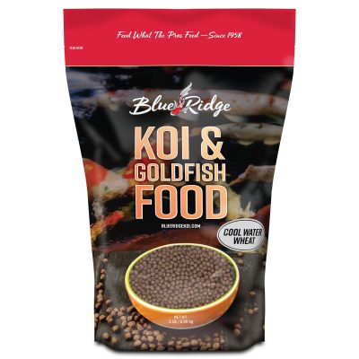 Blue Ridge Koi & Goldfish Cool Water Wheat Formula Koi & Goldfish Food, 2-lb bag
