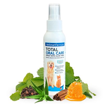 VetSmart Formulas Total Oral Care Dog & Cat Dental Spray, 4-oz bottle, 1 count