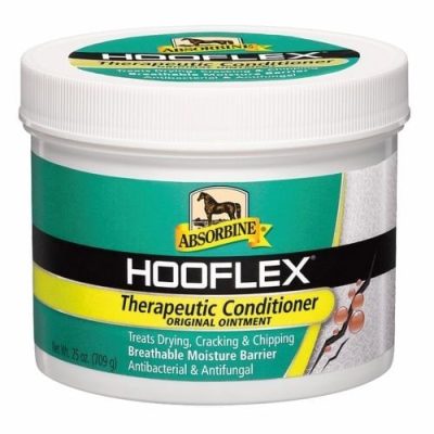 Absorbine Hooflex Therapeutic Conditioner Original Horse Hoof Care Ointment, 25-oz tub