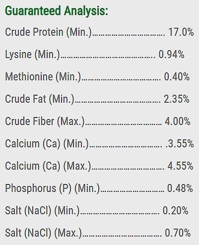 Healthy Harvest Non-GMO 17% Protein Layer Crumbles Chicken Feed, 40-lb bag