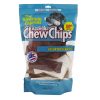 The Rawhide Express Beefhide Chew Chips Assorted Flavors Dog Treats, 16-oz bag - image 1