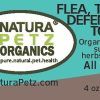 Natura Petz Organics Flea, Tick & Pest Defense Turkey Flavored Powder Immune Supplement for Dogs, 4-oz tin - image 2