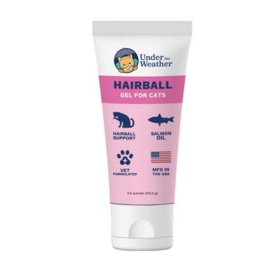 Under the Weather Hairball Gel Supplement for Cats, 3.5-oz bag
