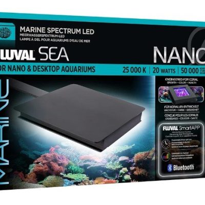 Fluval Sea Marine 3.0 Nano Bluetooth LED Fish Aquarium Lighting, 20-watt
