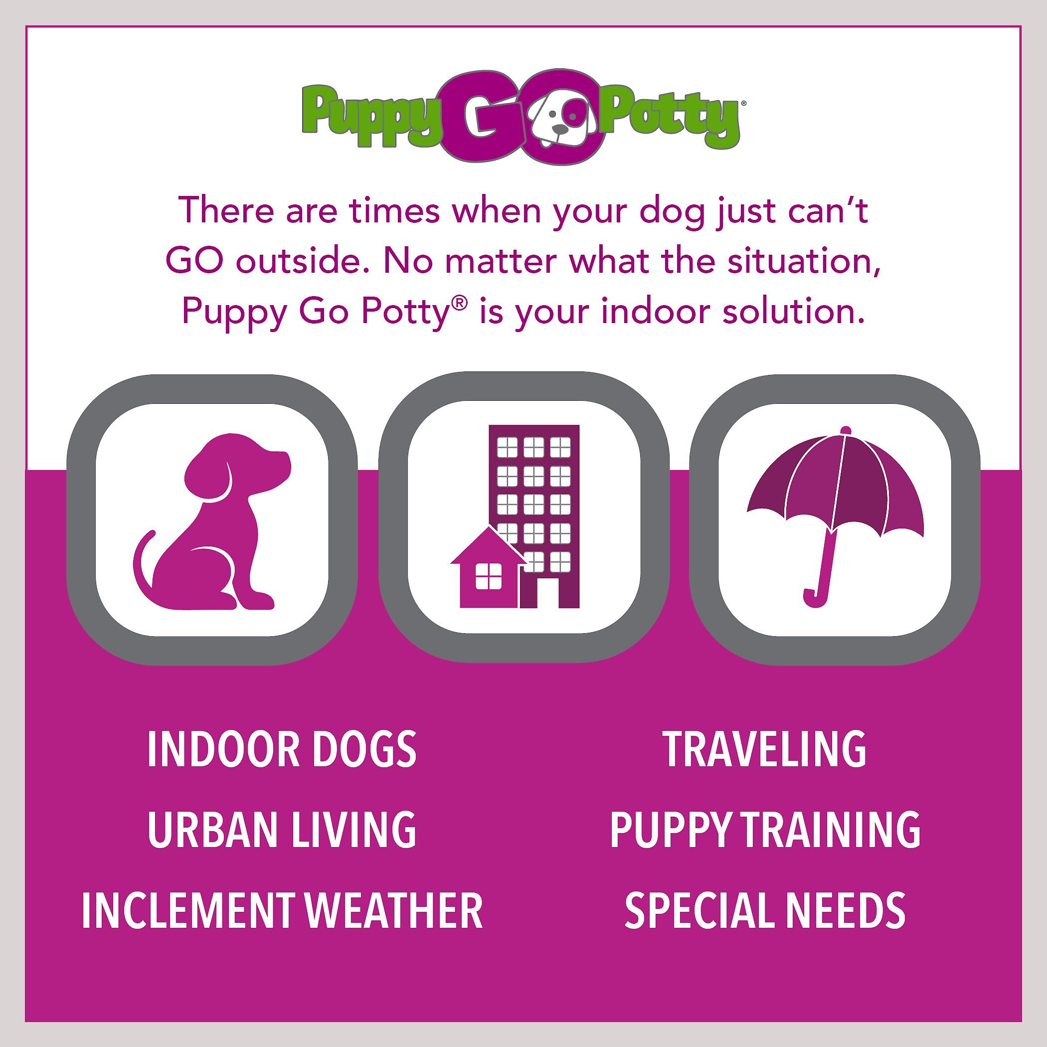 Puppy Go Potty Natural Paper Fiber Dog Litter, 8.5-lb bag
