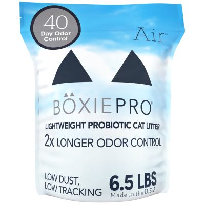 Boxiecat Air Probiotic Lightweight Clumping Cat & Kitty Litter, 6.5-lb bag