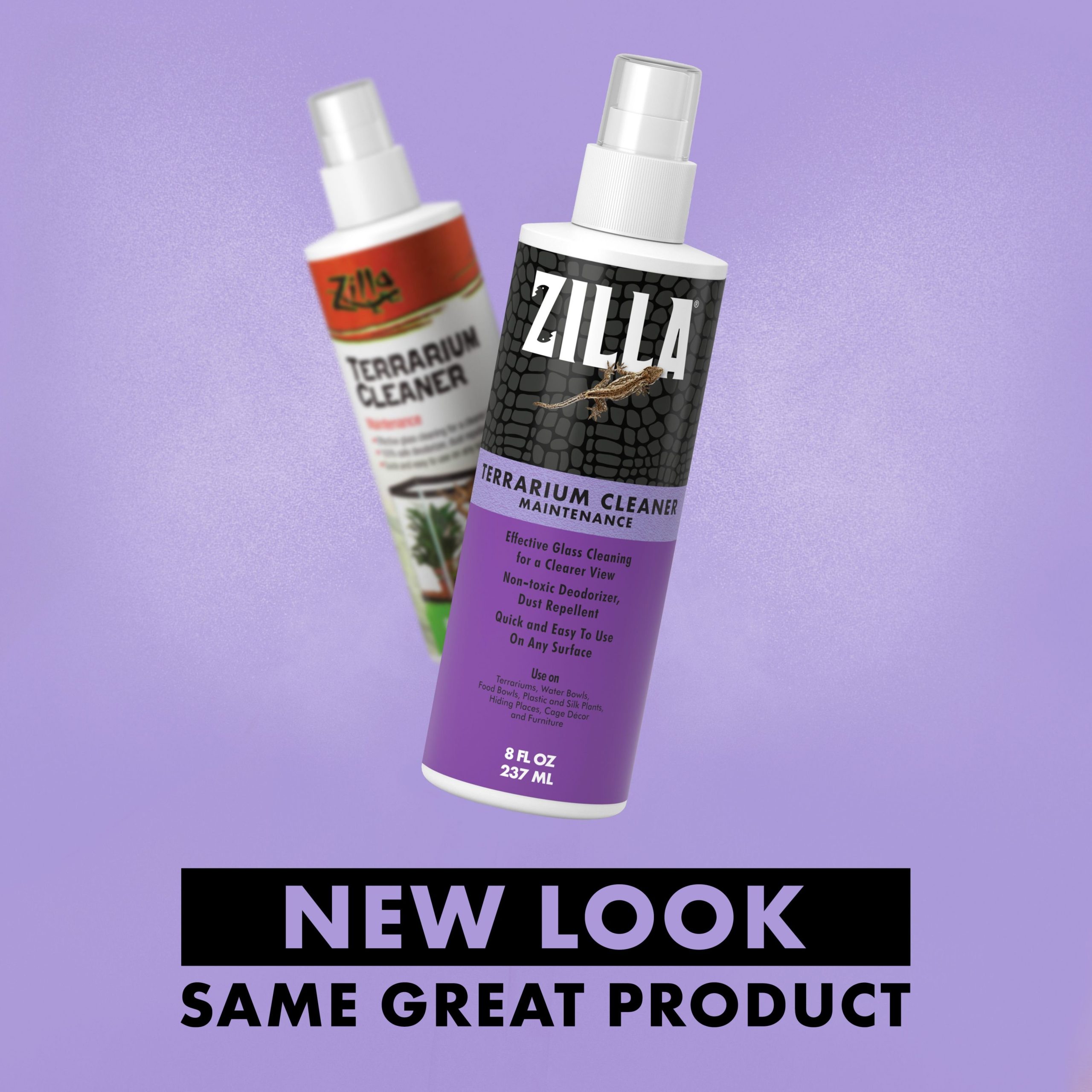 Zilla Reptile Terrarium Cleaner, 8-oz bottle - image 3
