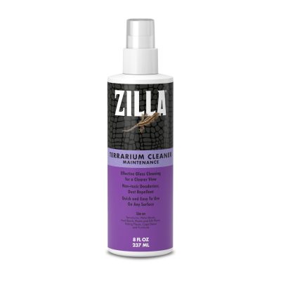 Zilla Reptile Terrarium Cleaner, 8-oz bottle