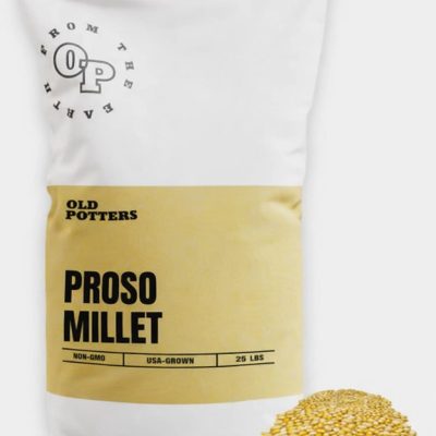 Old Potters Co. Wildlife White Millet Seed Wild Bird Food, 25-lb bag