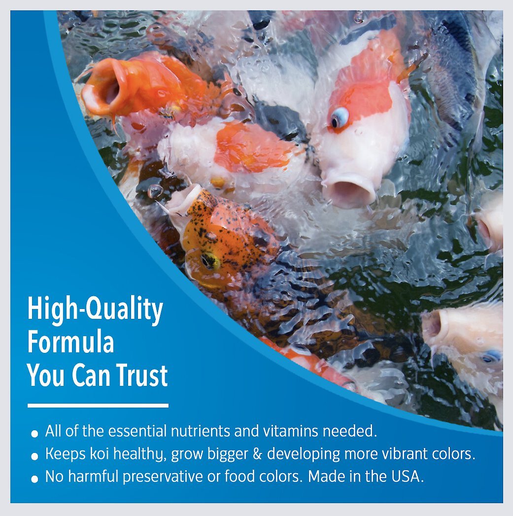 Microbe-Lift Legacy Growth & Energy Floating Pellets with Color Enhancer Koi & Goldfish Food, 12-oz jar