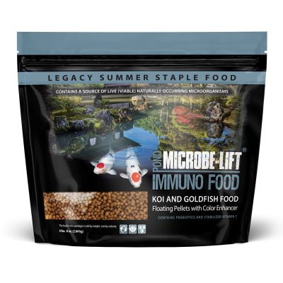 Microbe-Lift Pond Immuno Food Floating Sticks Koi & Goldfish Food, 4.5-lb jar