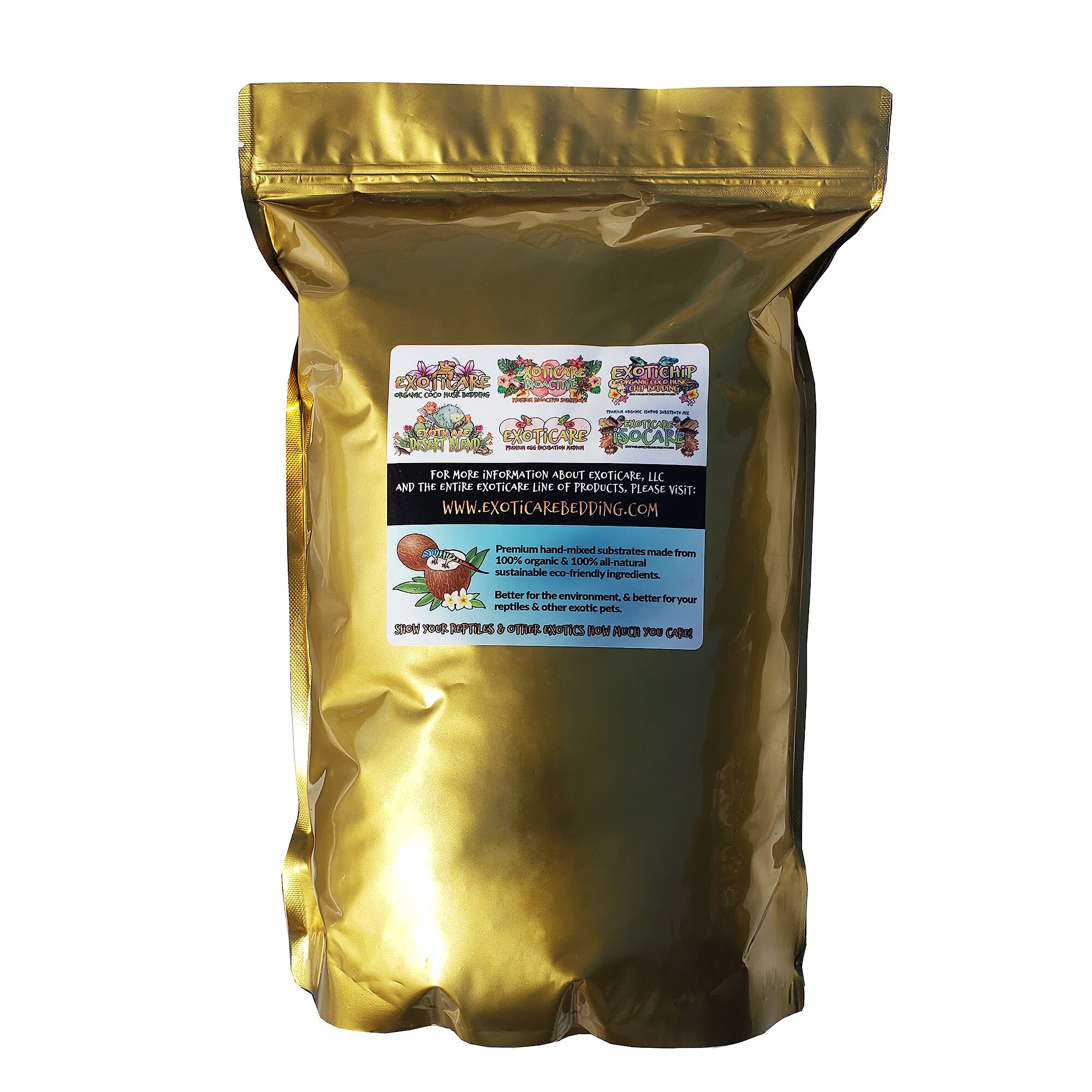 Exoticare Premium Egg Incubation Reptile Bedding, Medium, 5-lb bag