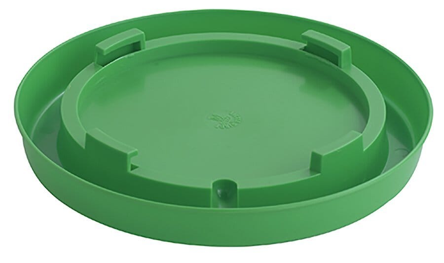 Little Giant Nesting-Style Poultry Waterer Base, 1-gal, Lime Green